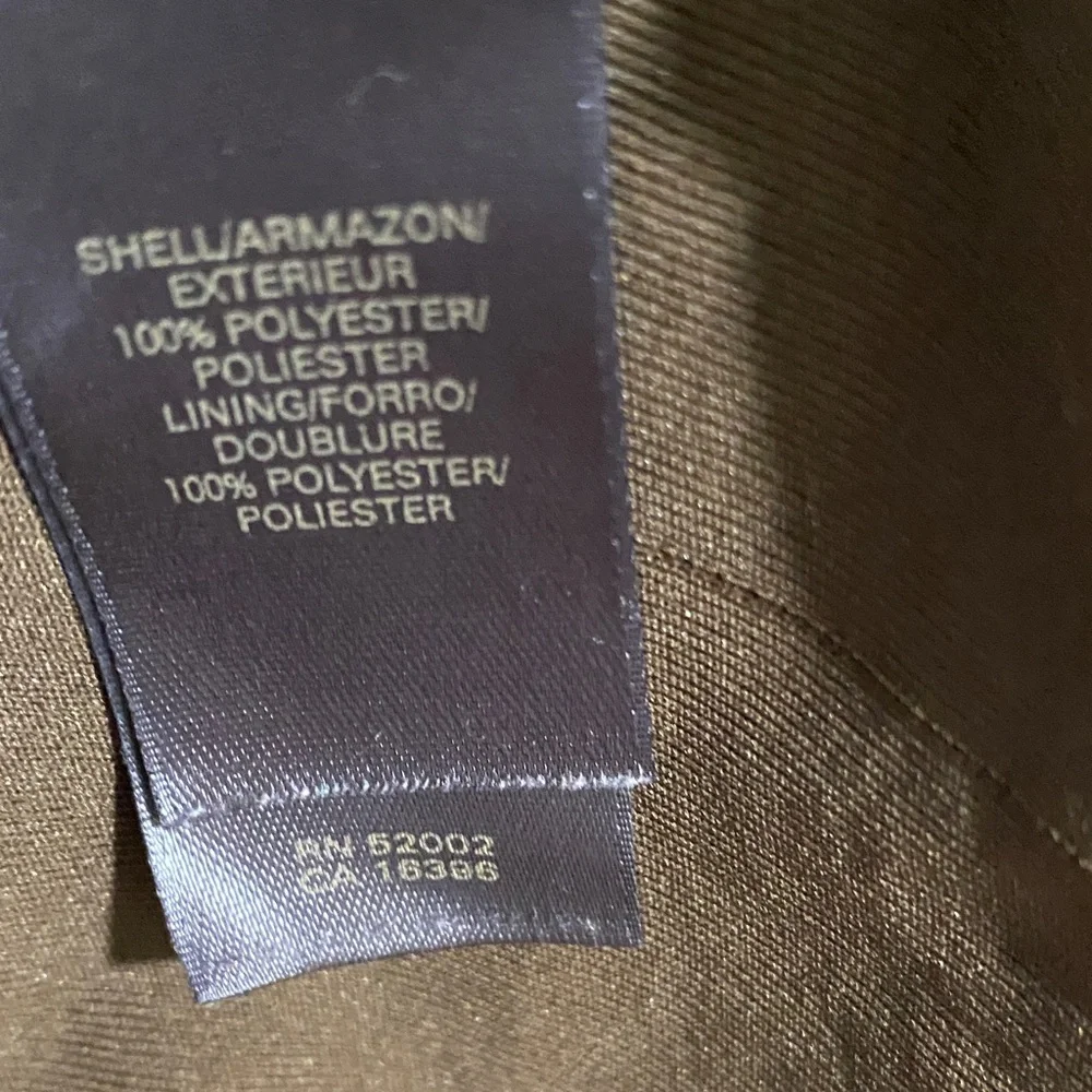 Liz Claiborne Chocolate Button-Up Blouse